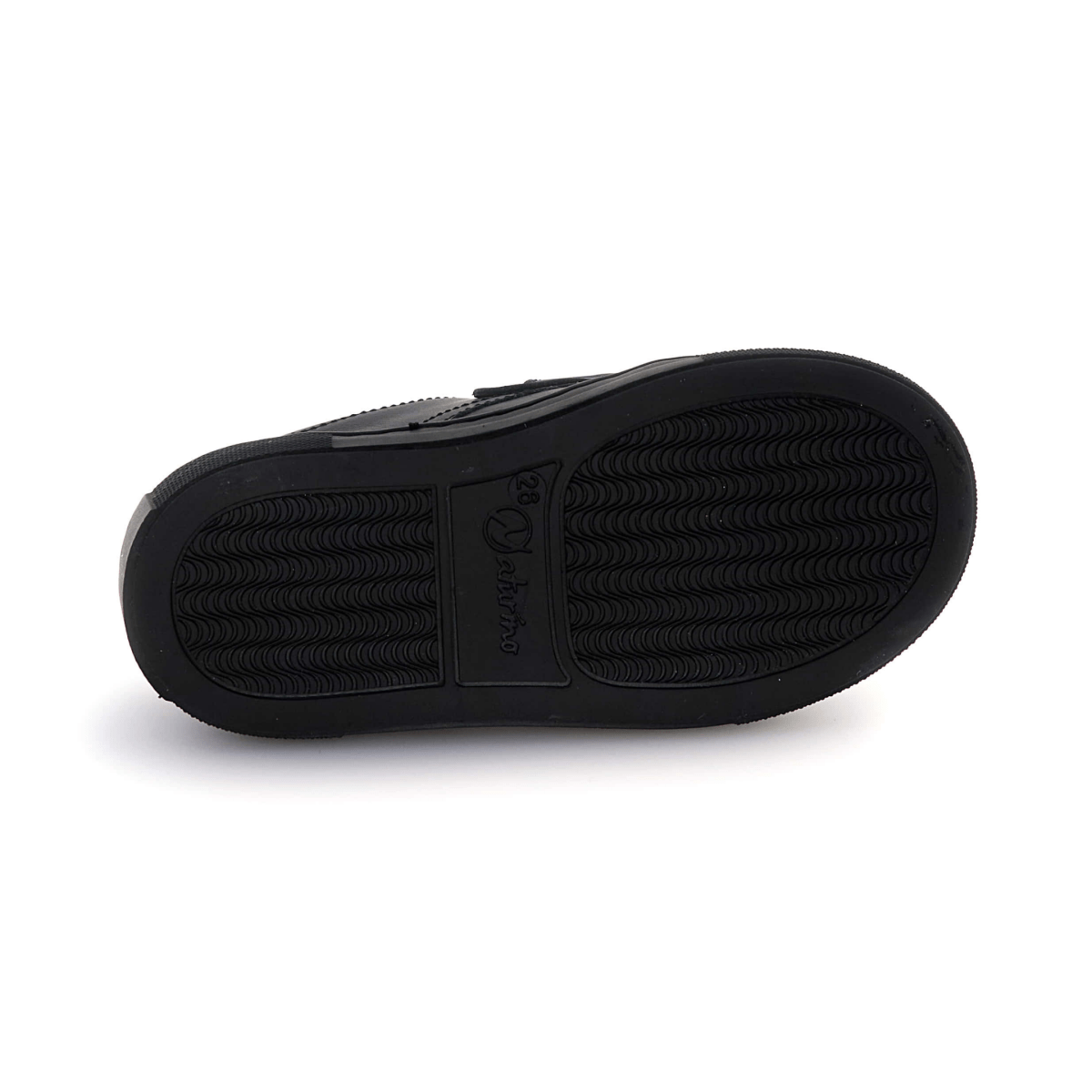 Naturino Boys (Sizes 36-40) Ribbon Black Leather