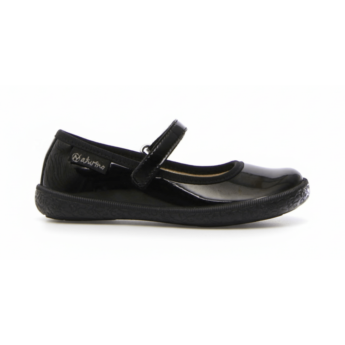 Naturino Girls (Sizes 24-29) Pavia Black Patent Mary Jane