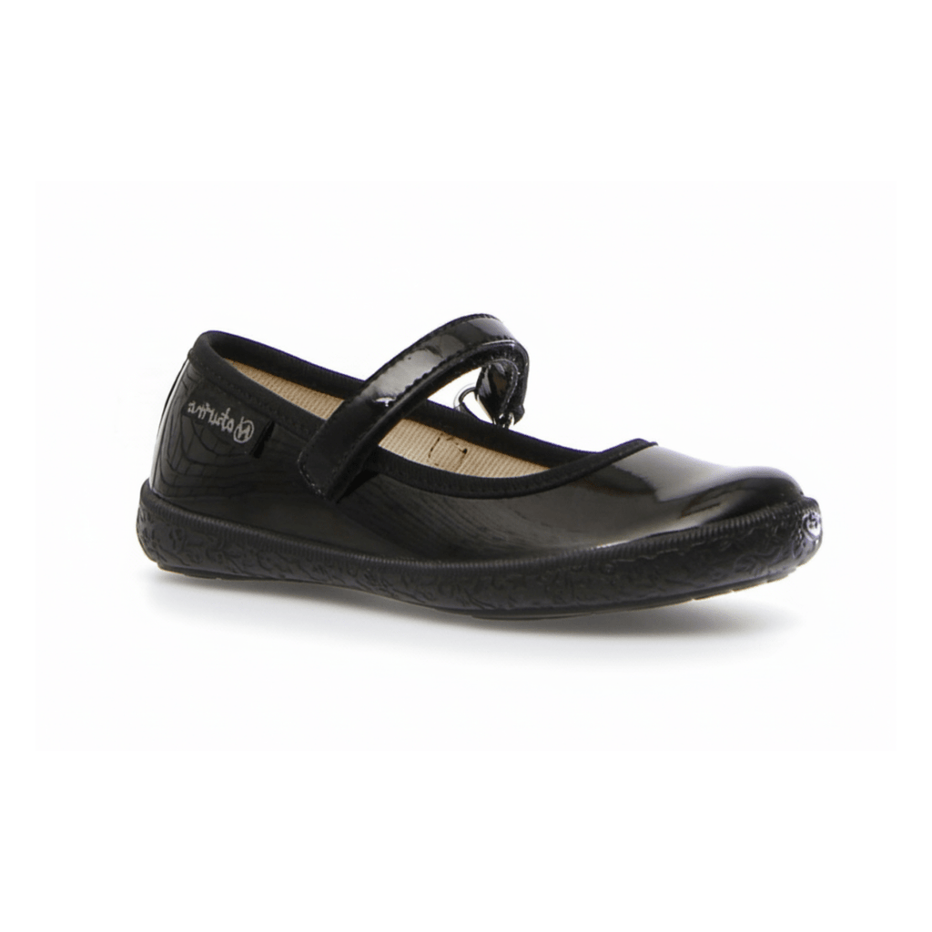 Naturino Girls (Sizes 24-29) Pavia Black Patent Mary Jane
