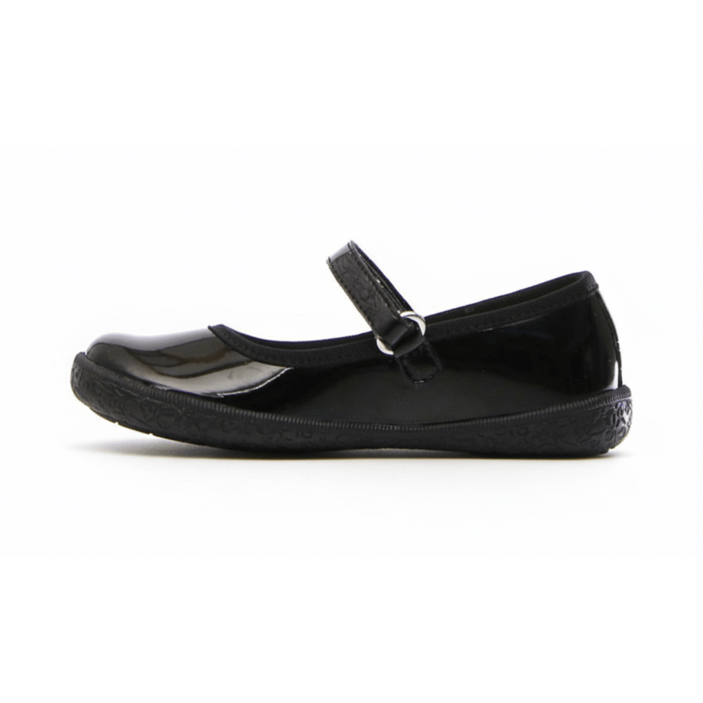 Naturino Girls (Sizes 24-29) Pavia Black Patent Mary Jane
