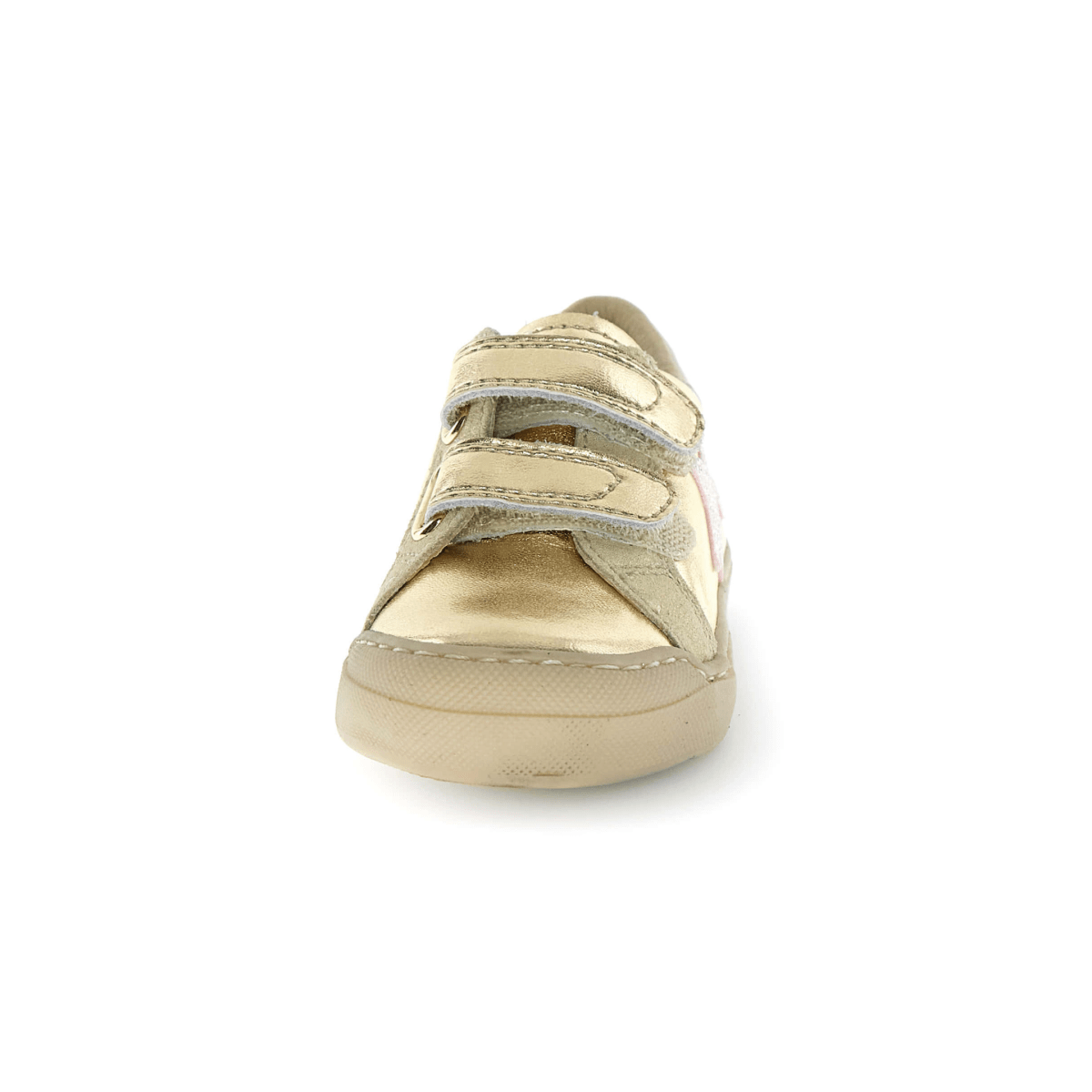 Naturino Girls (Sizes 27-31) Singery VL Metallic Gold/Pink Glitter Star