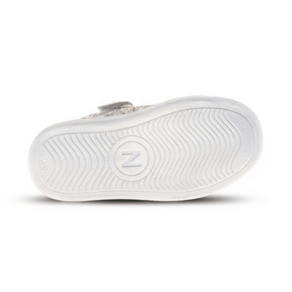 Naturino Girls (Sizes 27-32) Pinn High Zip Silver Glitter
