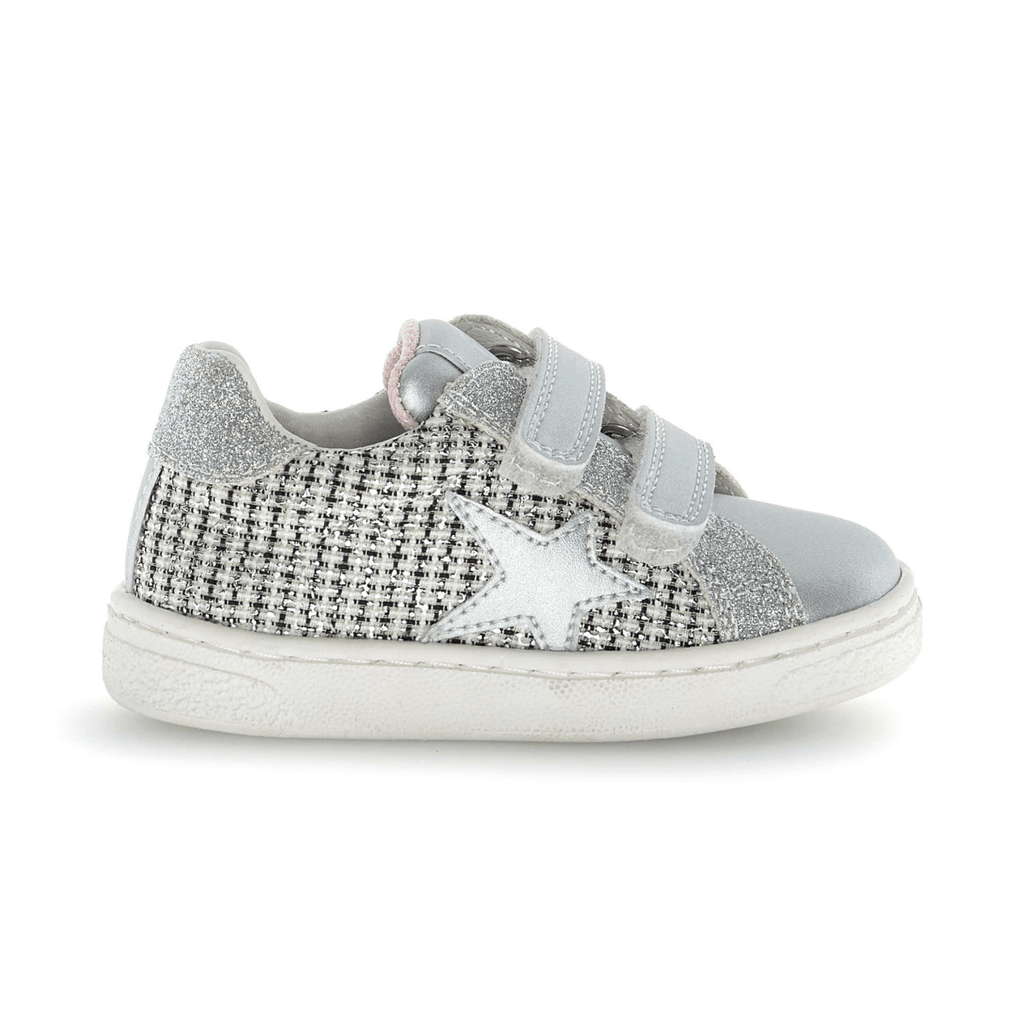 Naturino Girls (Sizes 27-32) Pinn VL Silver Tweed
