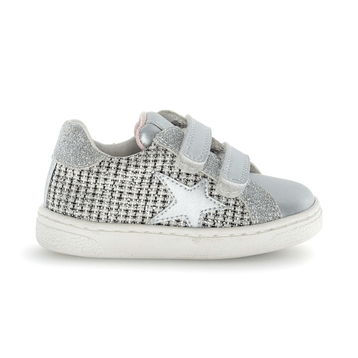 Naturino Girls (Sizes 27-32) Pinn VL Silver Tweed