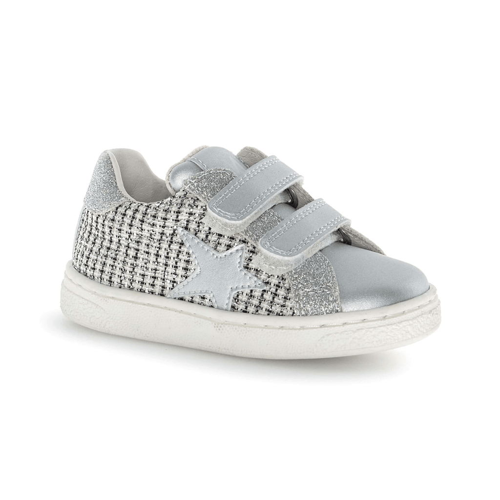 Naturino Girls (Sizes 27-32) Pinn VL Silver Tweed
