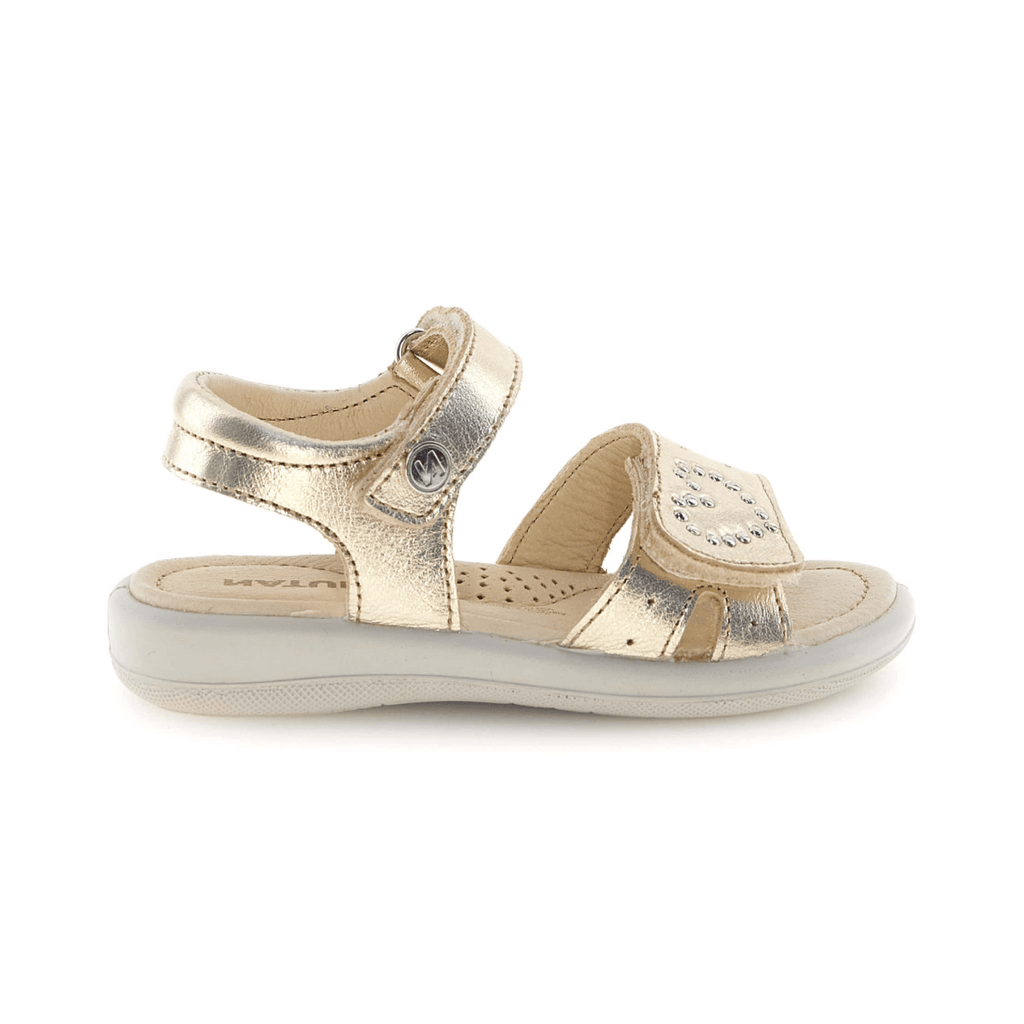 Naturino Girls (Sizes 27-32) Saphia Gold/Heart