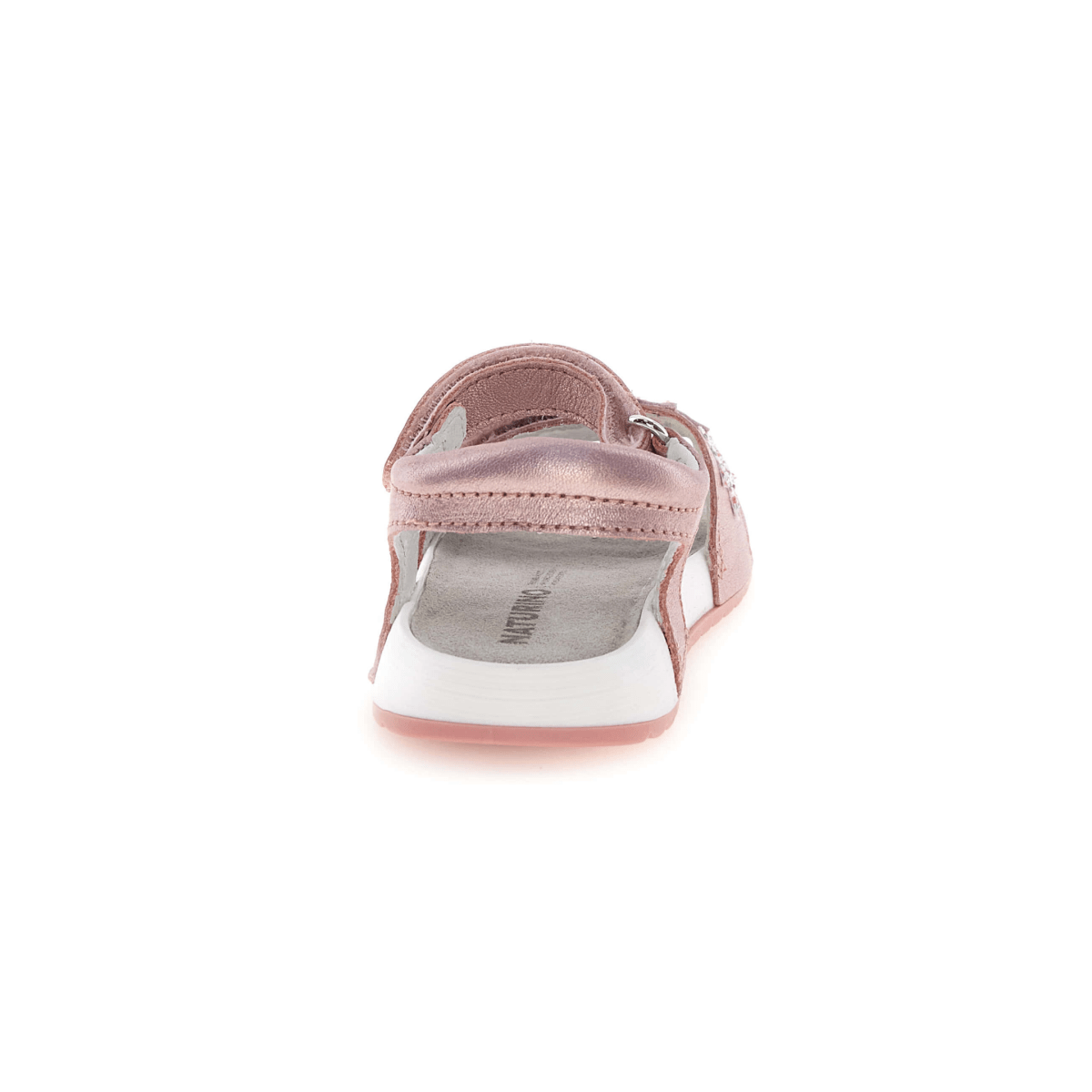 Naturino Girls (Sizes 27-34) Dendix Rose Gold Metallic/Glitter Stars