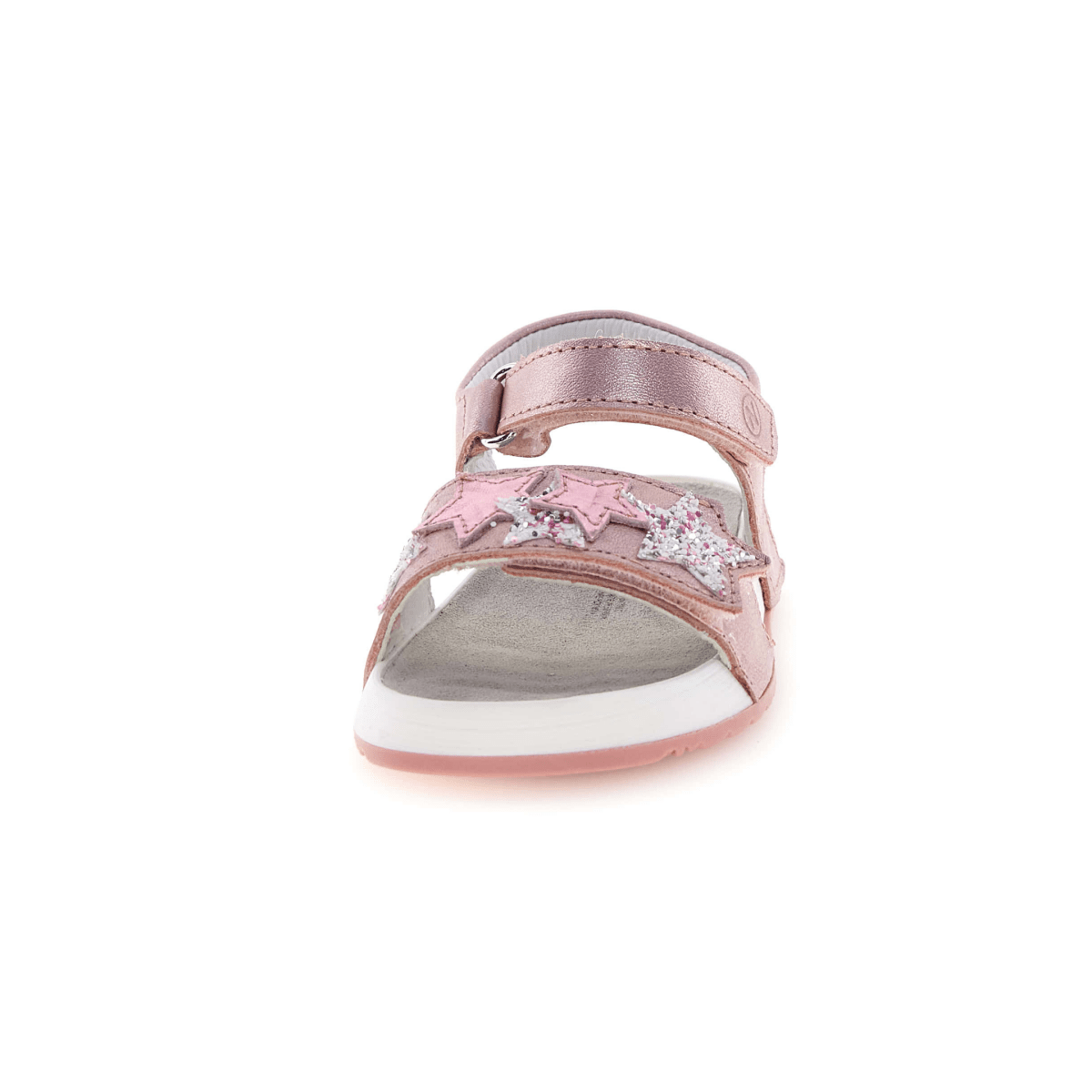 Naturino Girls (Sizes 27-34) Dendix Rose Gold Metallic/Glitter Stars