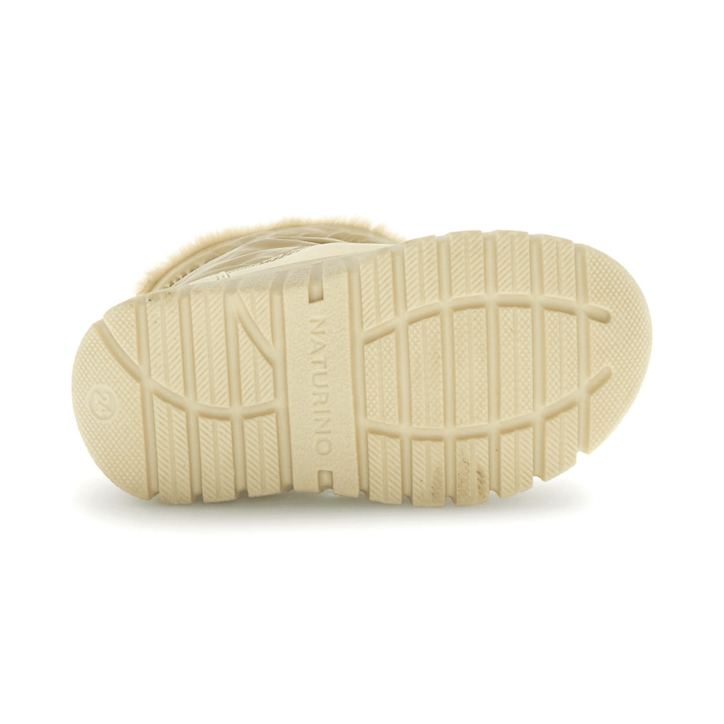 Naturino Girls (Sizes 27-35) Varna Platinum Gold Waterproof