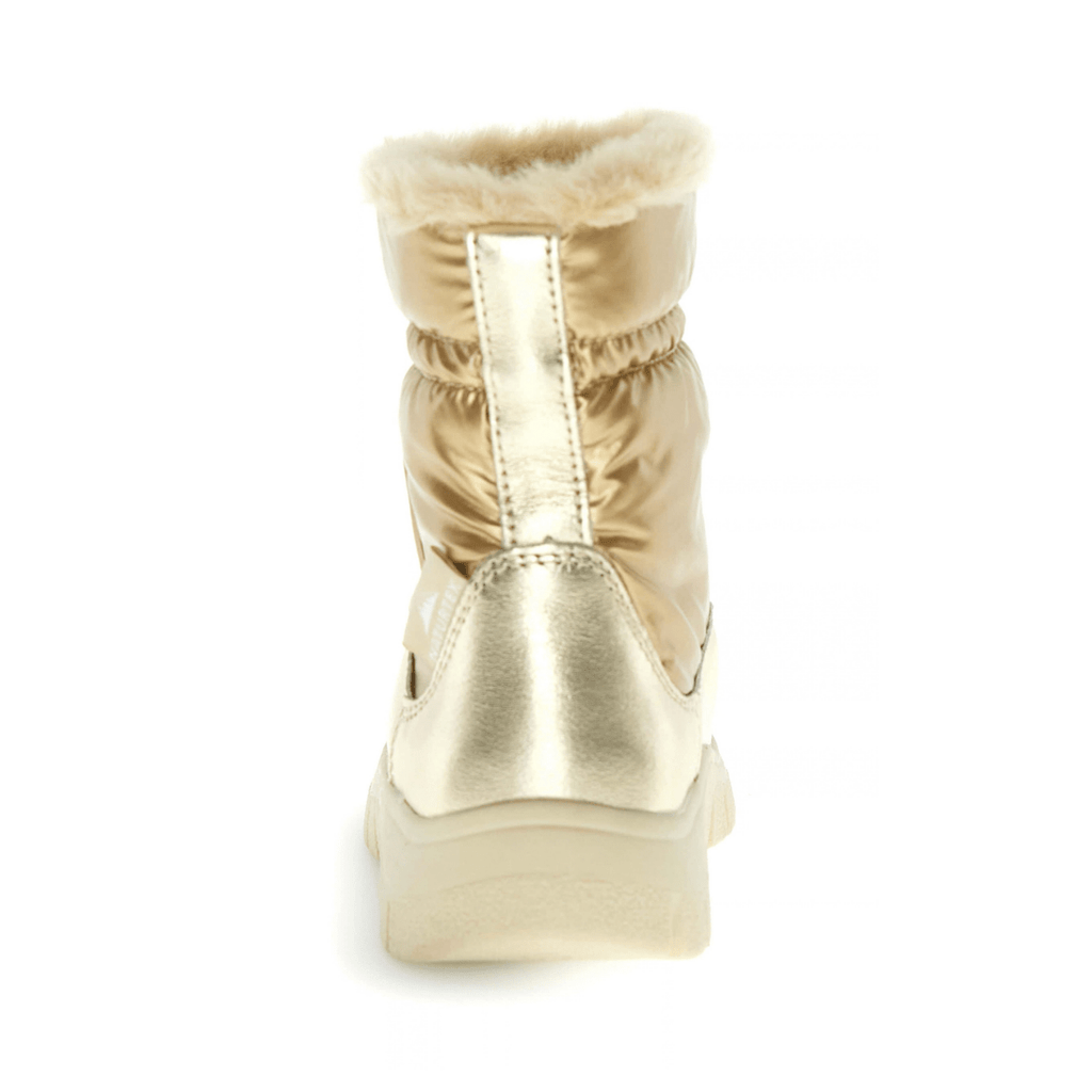 Naturino Girls (Sizes 27-35) Varna Platinum Gold Waterproof