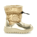 Naturino Girls (Sizes 27-35) Varna Platinum Gold Waterproof