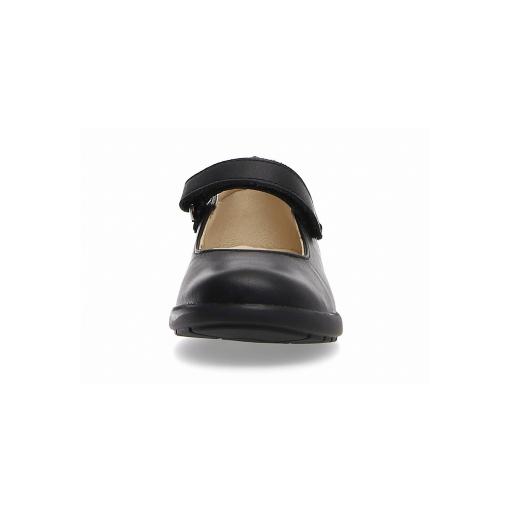 Naturino Girls (Sizes 28-32) Catania 61 Black Leather