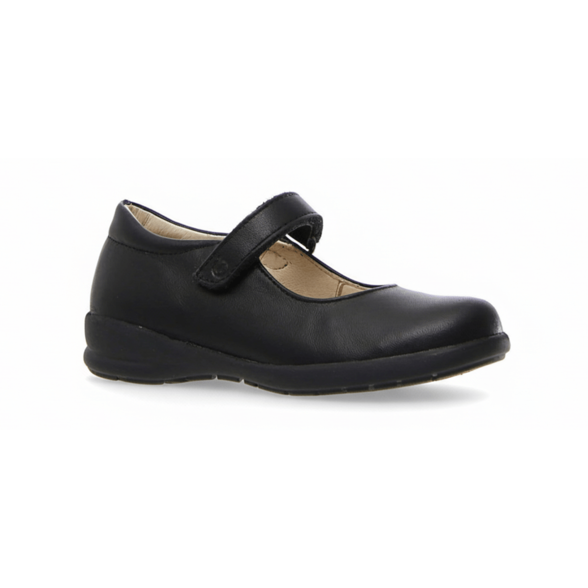Naturino Girls (Sizes 28-32) Catania 61 Black Leather