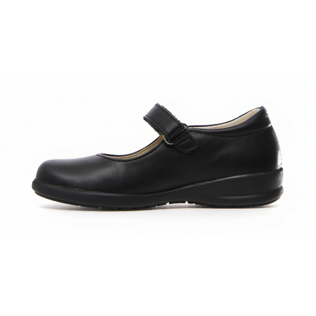 Naturino Girls (Sizes 28-32) Catania 61 Black Leather