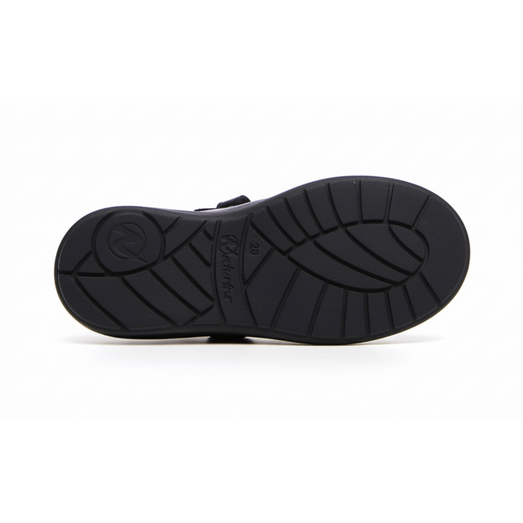 Naturino Girls (Sizes 28-32) Catania 61 Black Leather