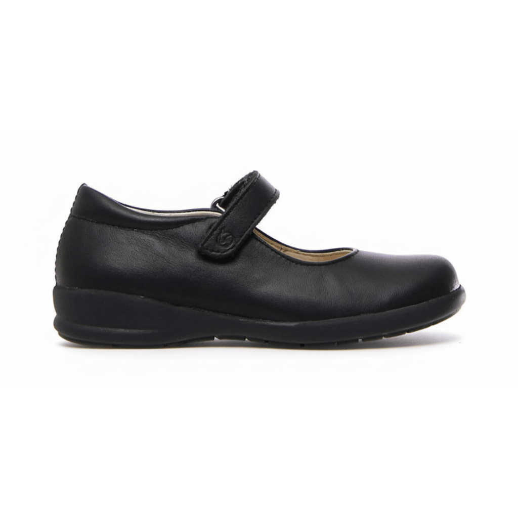 Naturino Girls (Sizes 28-32) Catania 61 Black Leather