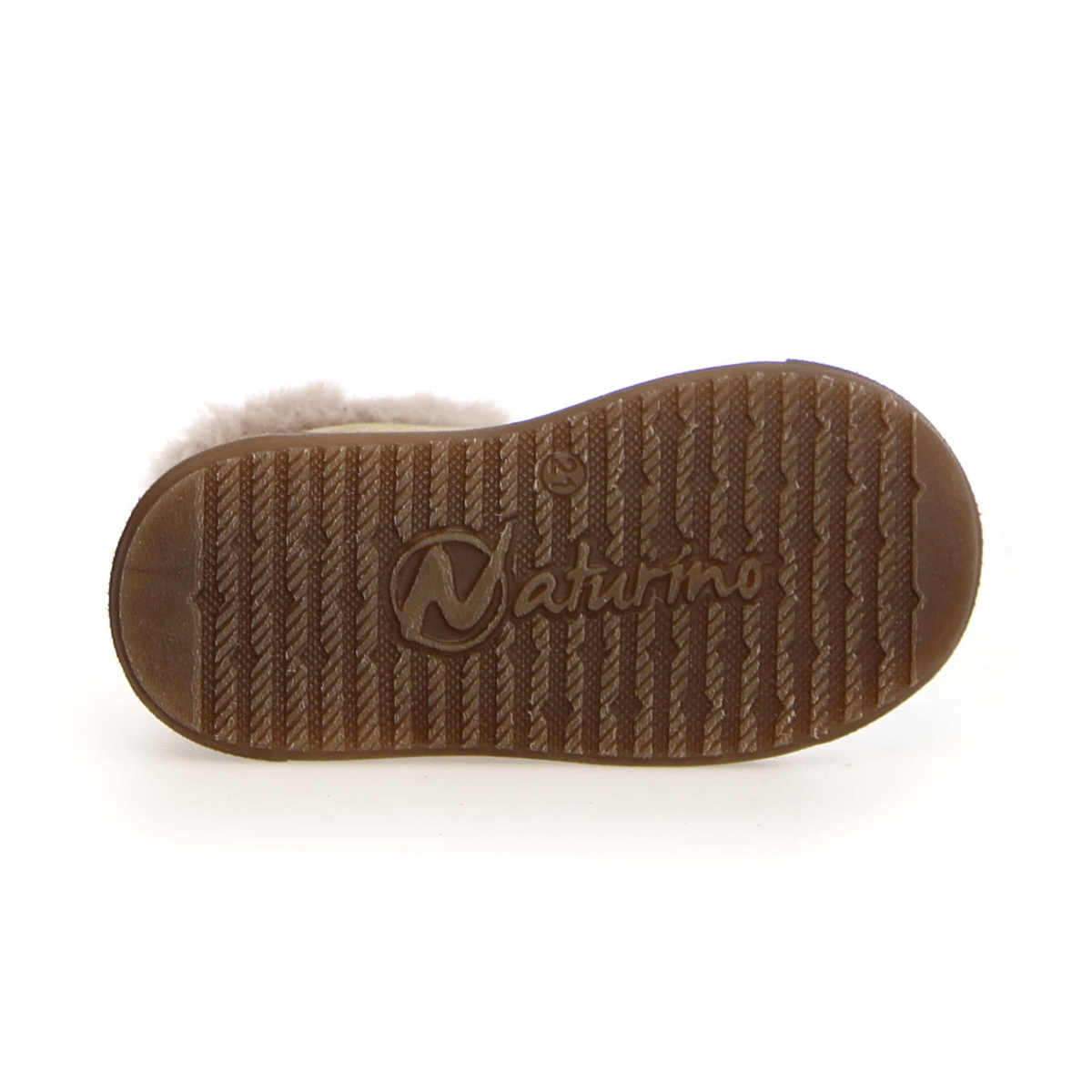Naturino Girls (Sizes 28-32) Dellen VL Gold Glitter/Fur Lined Waterproof