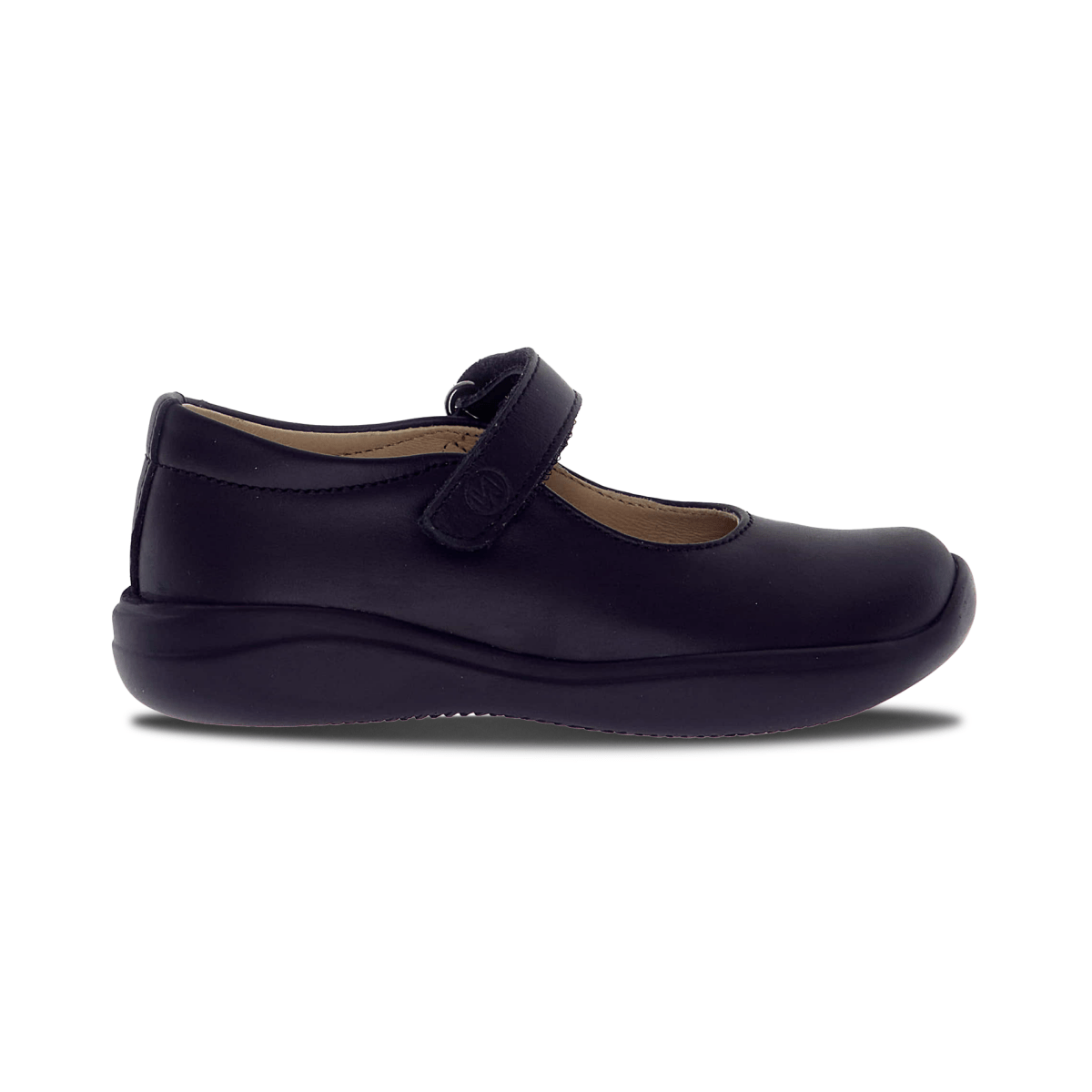 Naturino Girls (Sizes 30-32) Catania Black Calf Leather