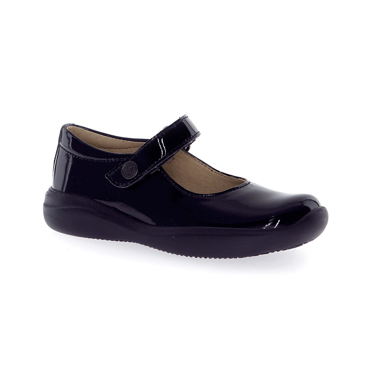 Naturino Girls (Sizes 30-32) Catania Black Patent Leather