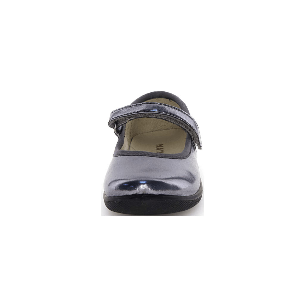 Naturino Girls (Sizes 30-34) Frollik Acciaio Patent/Sparkle