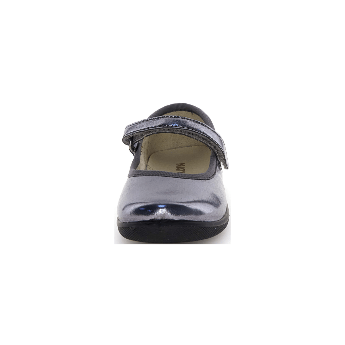 Naturino Girls (Sizes 30-34) Frollik Acciaio Patent/Sparkle