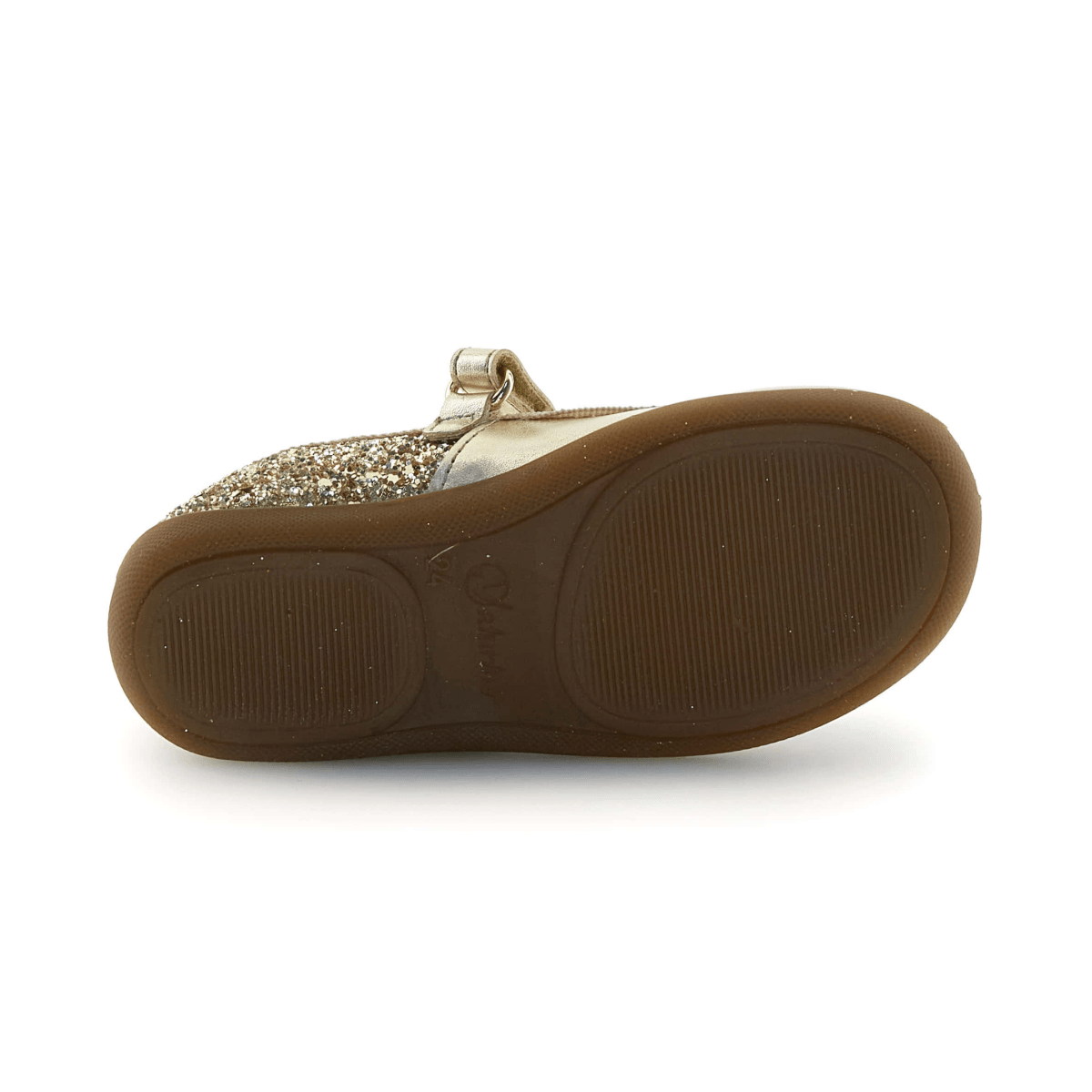 Naturino Girls (Sizes 30-34) Frollik Platinum Patent/Gold Glitter/Gum