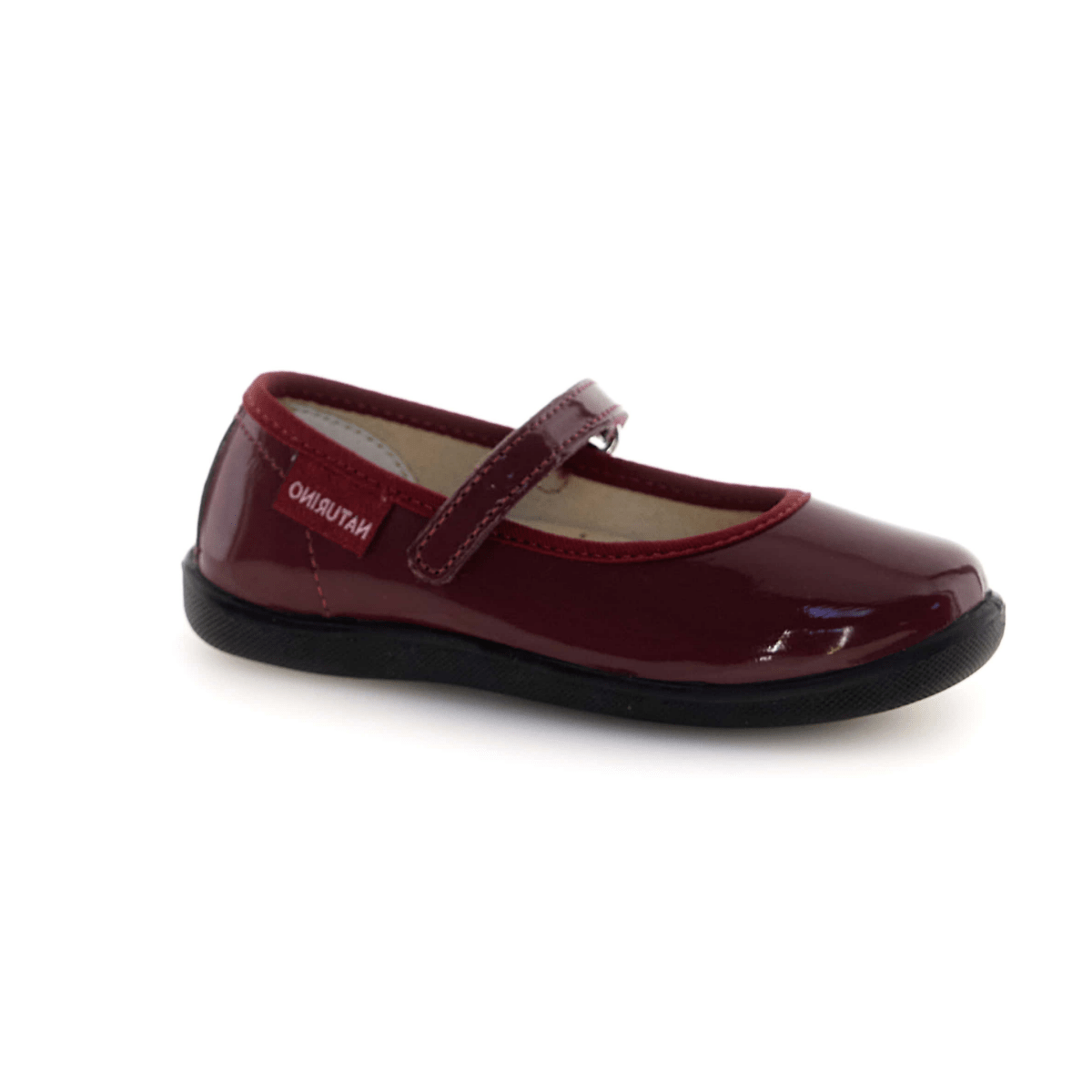 Naturino Girls (Sizes 31-34) Pavia Burgundy Patent