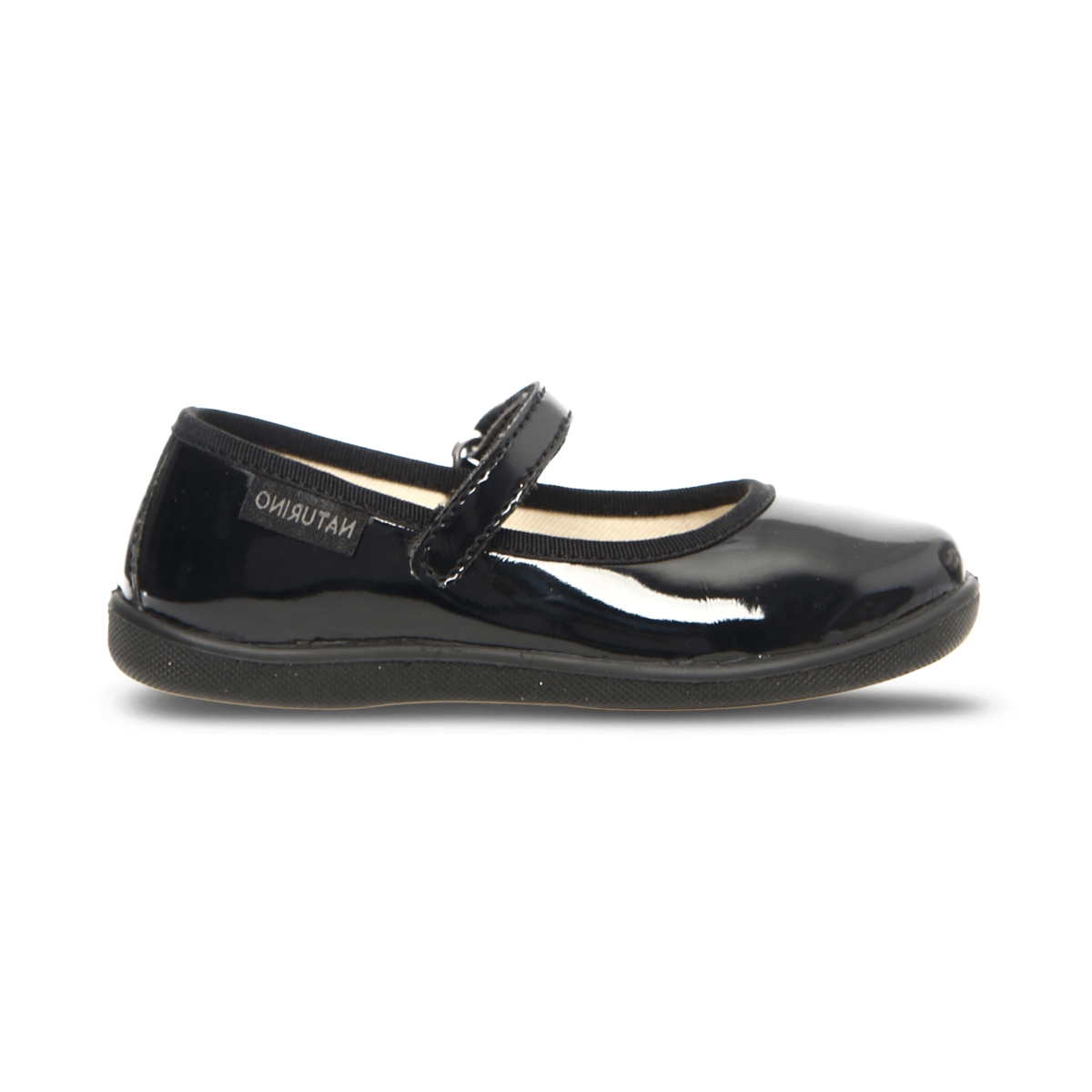 Naturino Girls (Sizes 33-35) Pavia 2 Black Patent Leather
