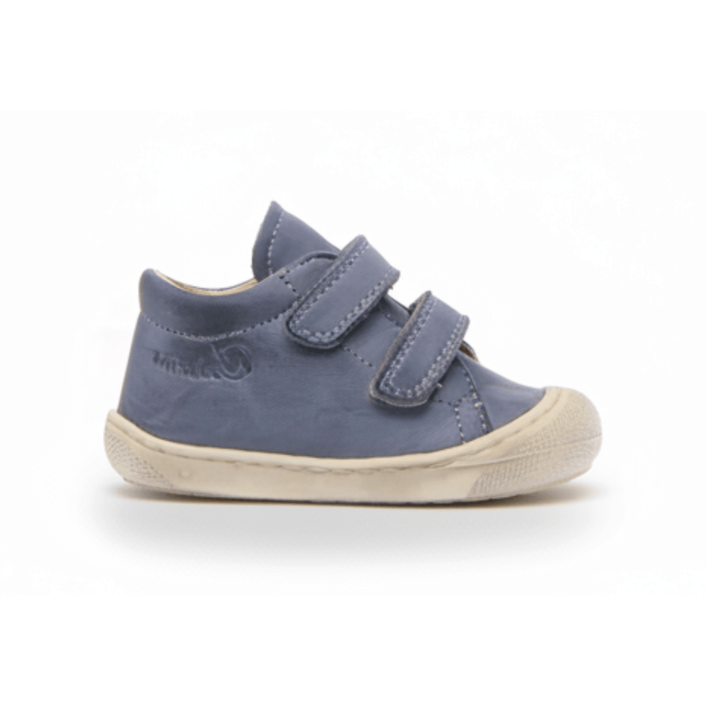 Naturino Toddlers Cocoon VL Celeste Blue Leather Velcro