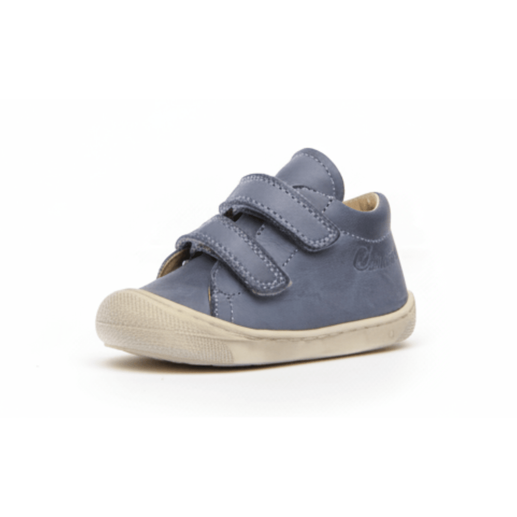 Naturino Toddlers Cocoon VL Celeste Blue Leather Velcro