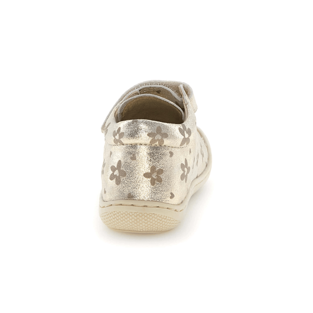 Naturino Toddlers Cocoon VL Platinum/Gold Flower Velcro