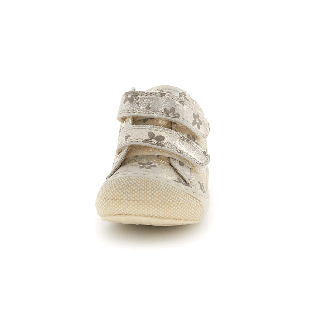 Naturino Toddlers Cocoon VL Platinum/Gold Flower Velcro