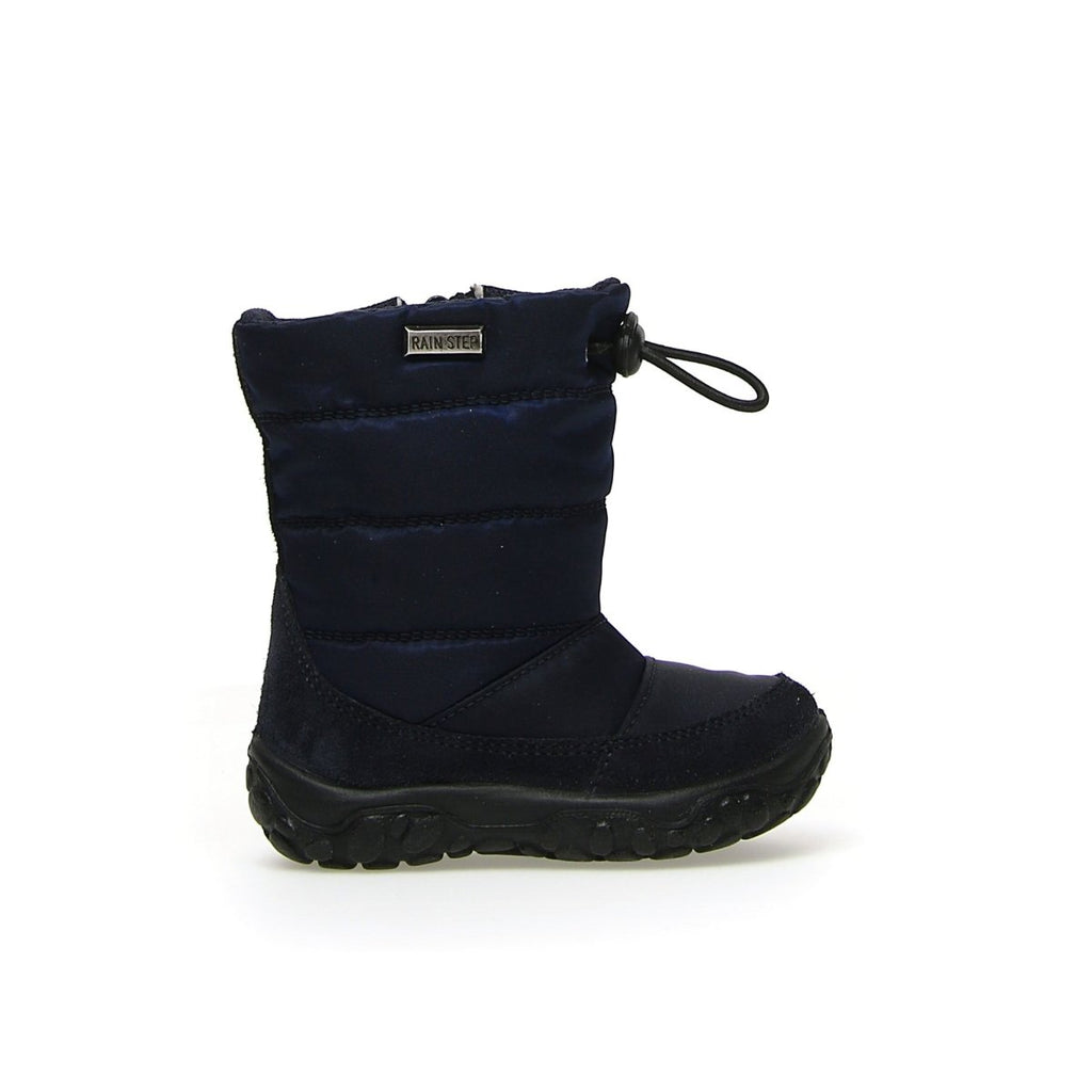 Naturino Toddlers (Sizes 20-26) Poznurr Navy Fabric Waterproof Boot