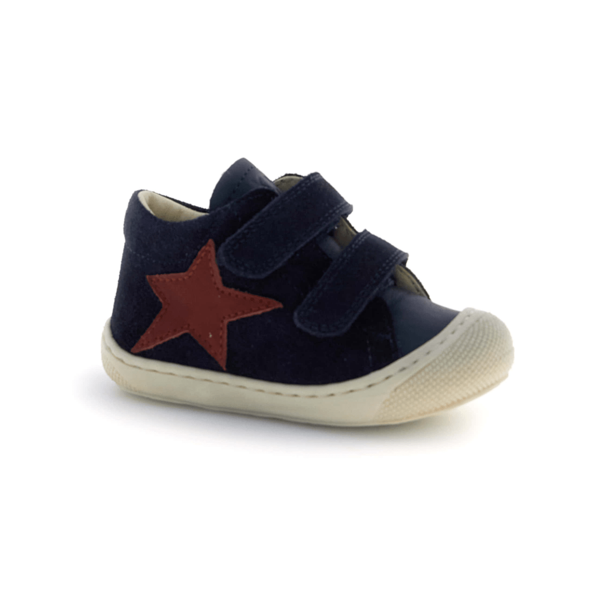 Naturino Toddlers (Sizes 18-24) Kolde VL Navy Suede/Red Star