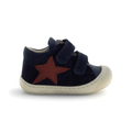 Naturino Toddlers (Sizes 18-24) Kolde VL Navy Suede/Red Star