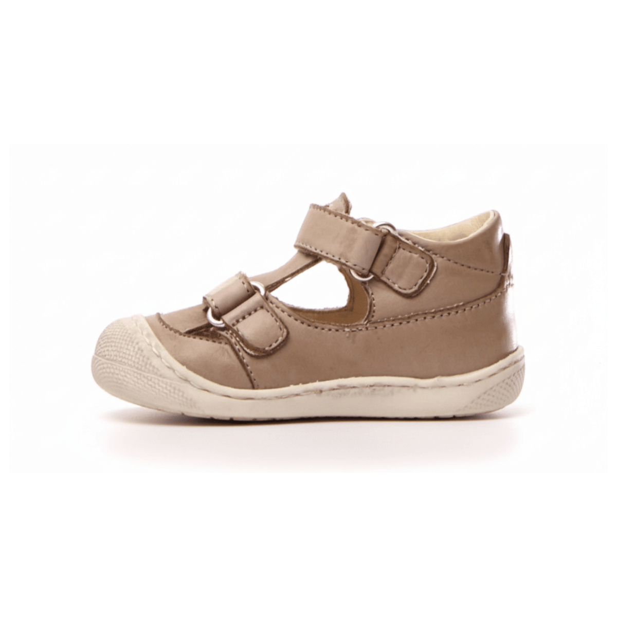 Naturino Toddlers (Sizes 19-22) Puffy Taupe Leather