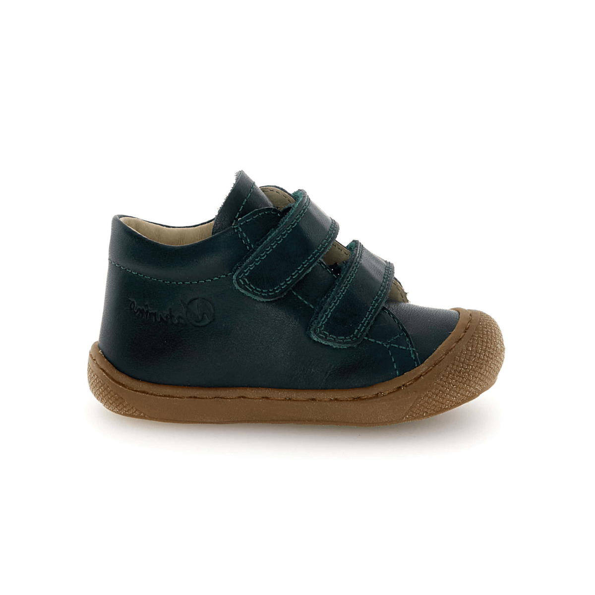 Naturino Toddlers (Sizes 19-23) Cocoon VL Dark Green Leather