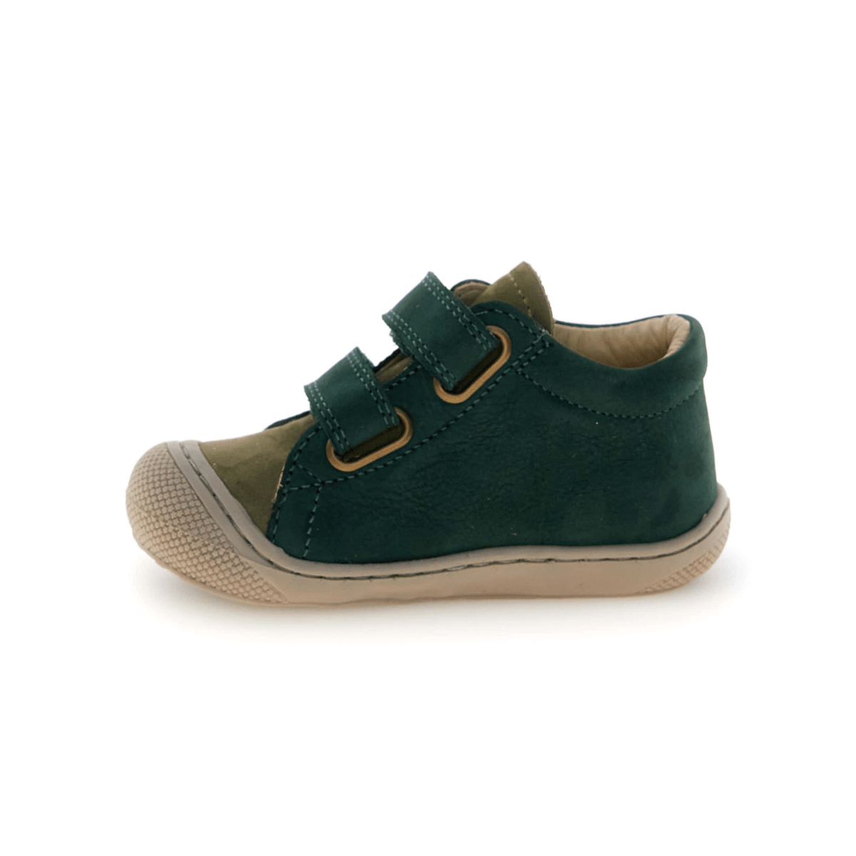 Naturino Toddlers (Sizes 19-23) Cocoon VL Dark Green/Olive/Beige Suede