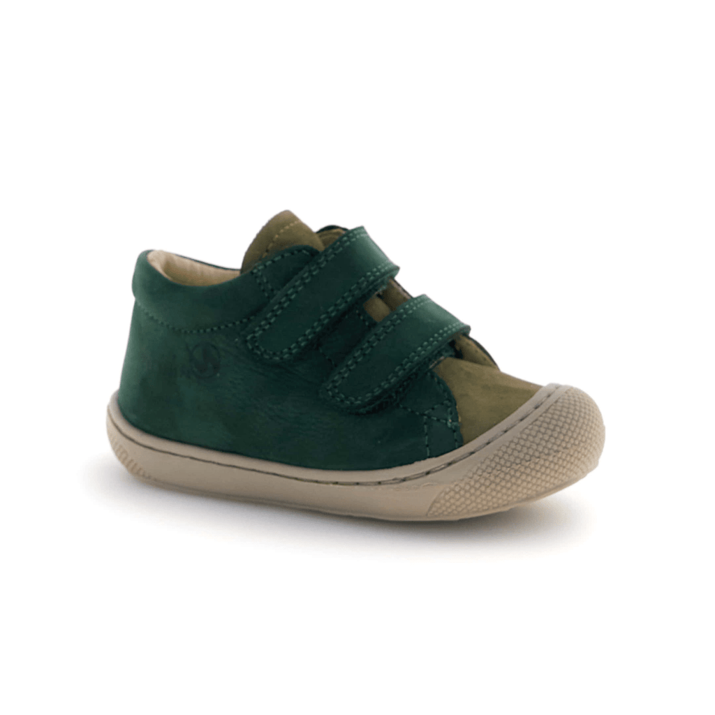 Naturino Toddlers (Sizes 19-23) Cocoon VL Dark Green/Olive/Beige Suede