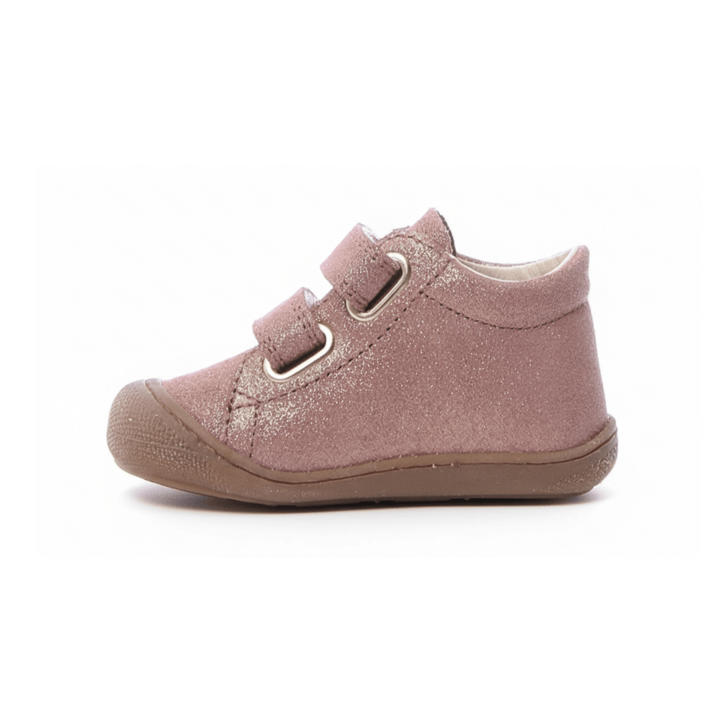 Naturino Toddlers (Sizes 19-23) Cocoon VL Glitter Rose Shimmer Velcro