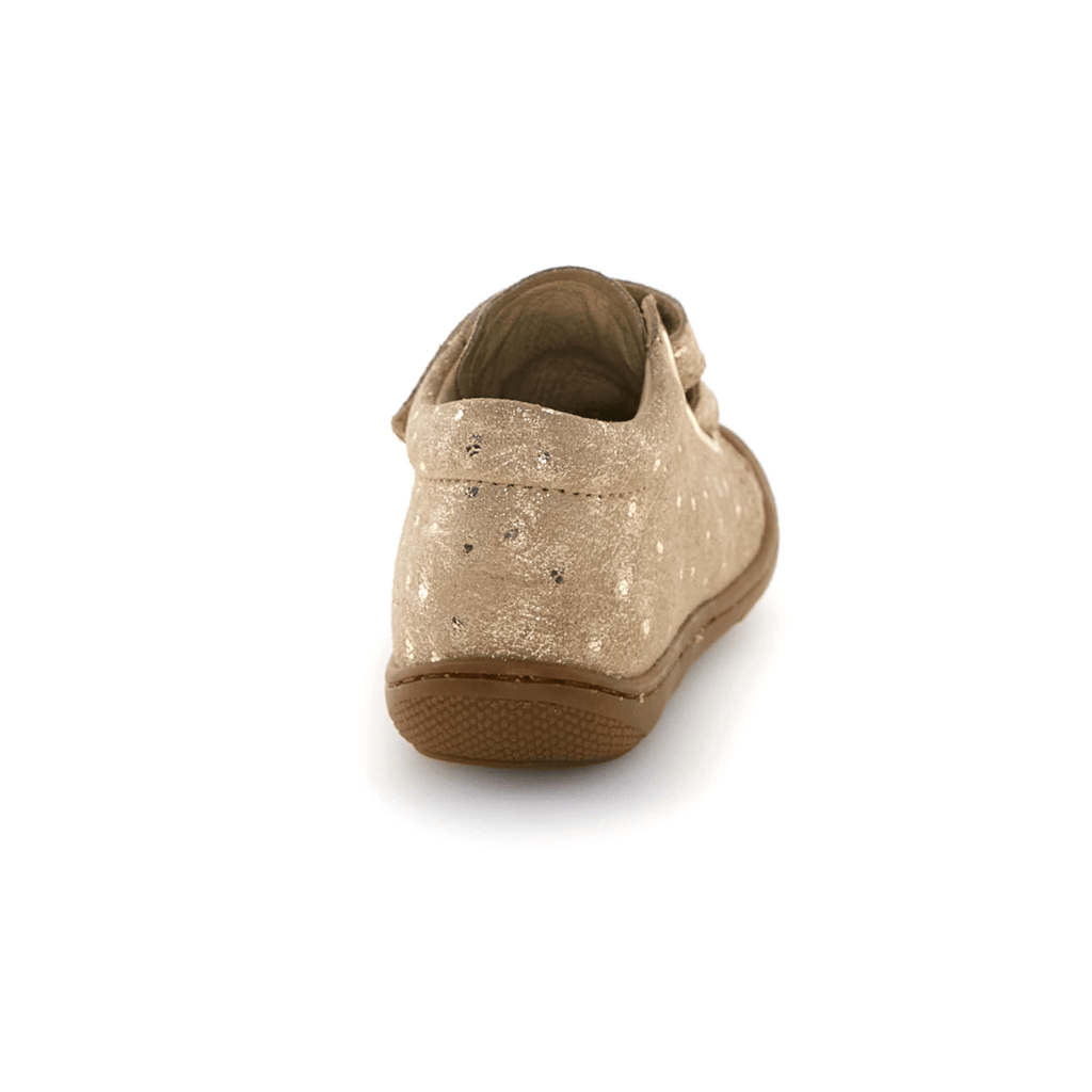 Naturino Toddlers (Sizes 19-23) Cocoon VL Gold Embossed Suede