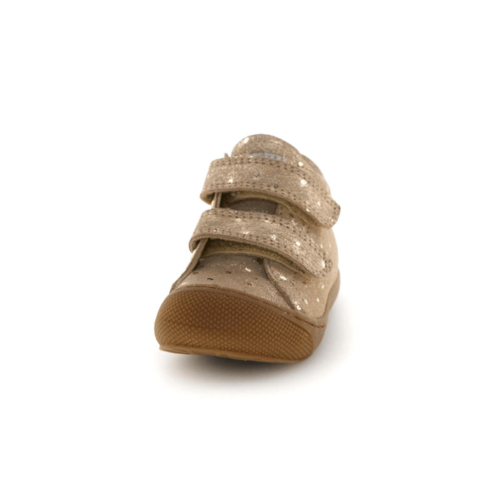 Naturino Toddlers (Sizes 19-23) Cocoon VL Gold Embossed Suede