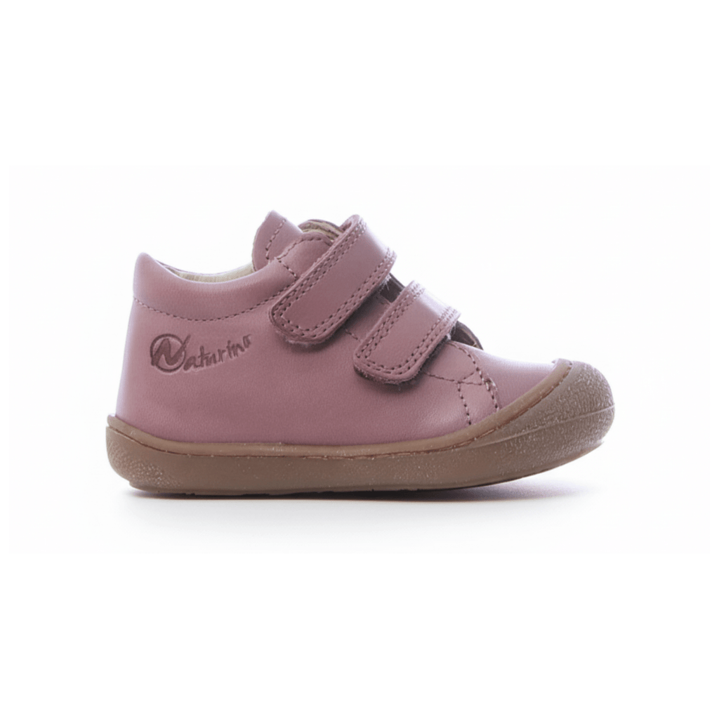 Naturino Toddlers (Sizes 19-23) Cocoon VL Pink Rose Leather Velcro