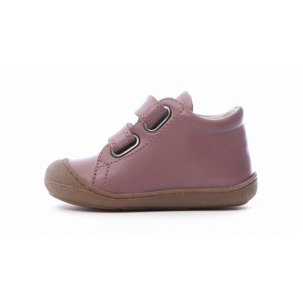 Naturino Toddlers (Sizes 19-23) Cocoon VL Pink Rose Leather Velcro
