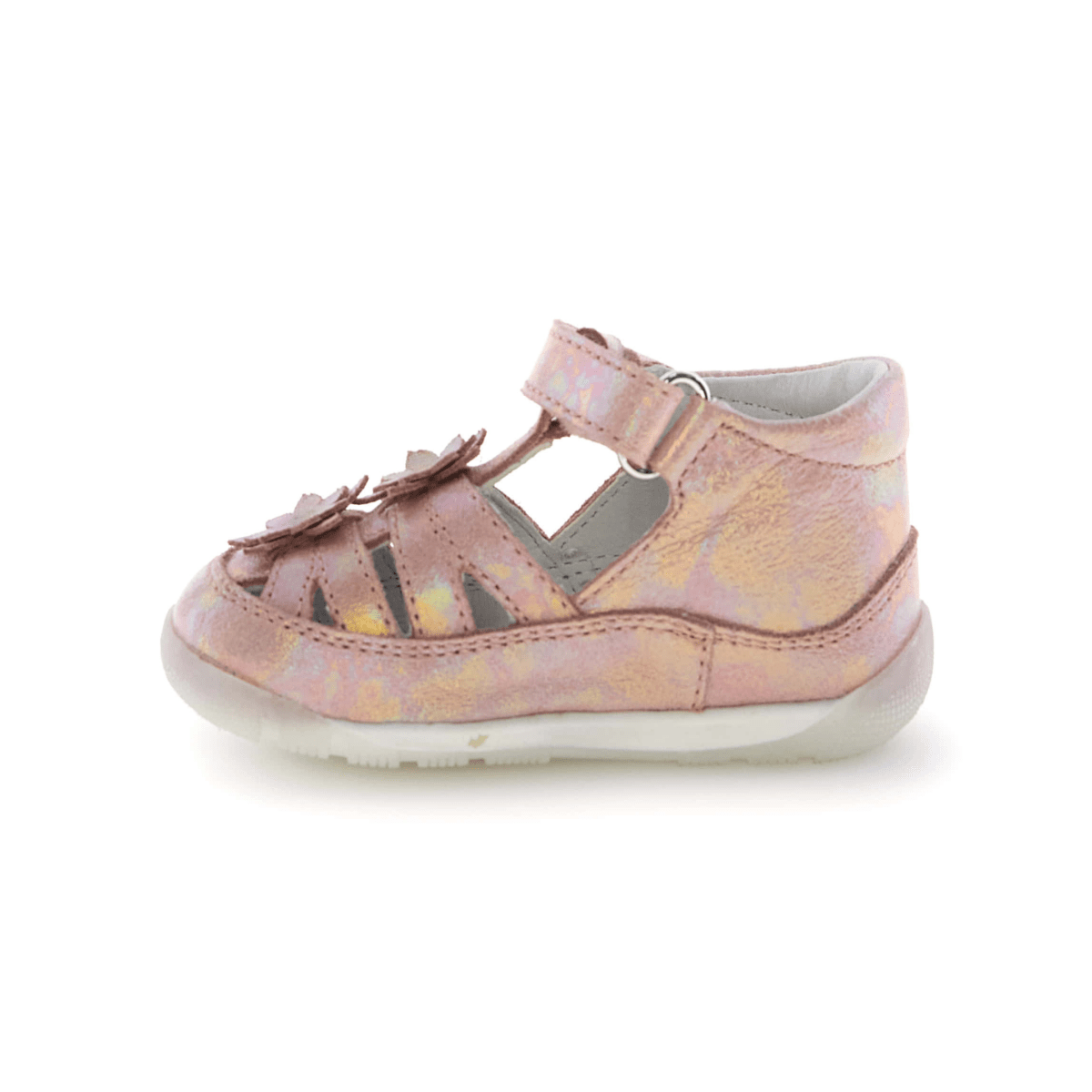 Naturino Toddlers (Sizes 19-23) Fersie Iridescent Pink Flower Fisherman