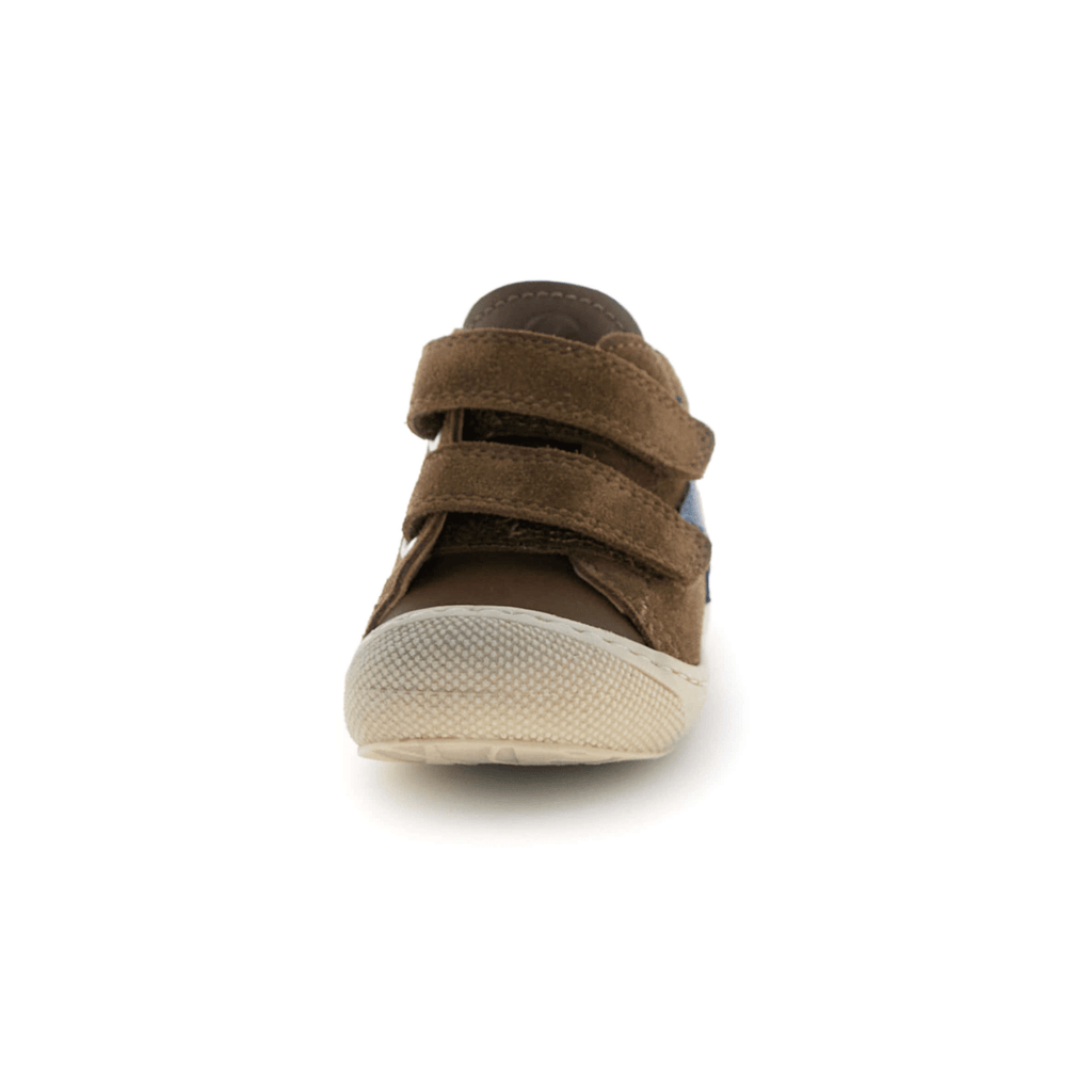 Naturino Toddlers (Sizes 19-23) Kolde VL Brown Suede/Blue Star