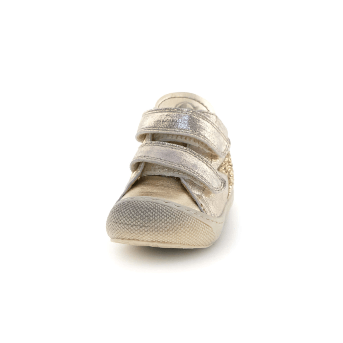 Naturino Toddlers (Sizes 19-23) Kolde VL Platinum Leather/Gold Glitter Star