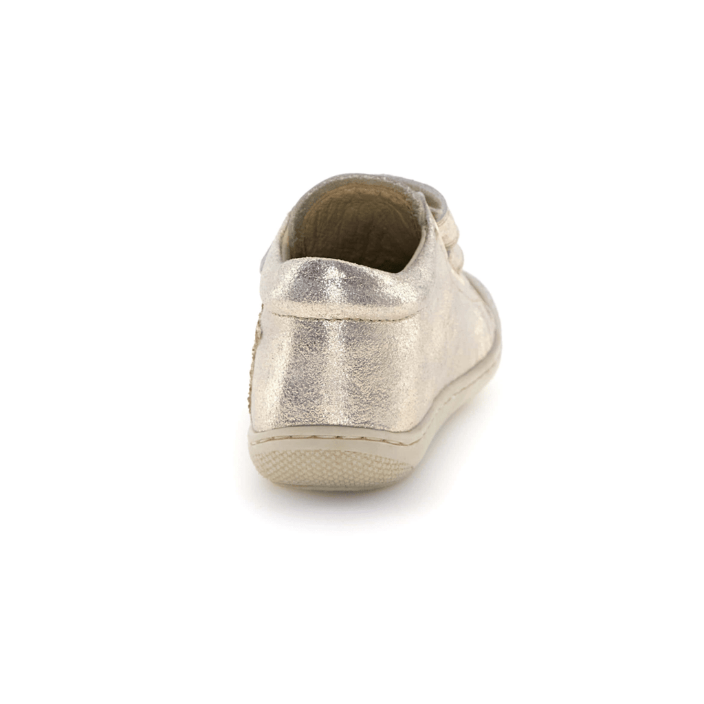 Naturino Toddlers (Sizes 19-23) Kolde VL Platinum Leather/Gold Glitter Star