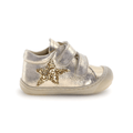 Naturino Toddlers (Sizes 19-23) Kolde VL Platinum Leather/Gold Glitter Star
