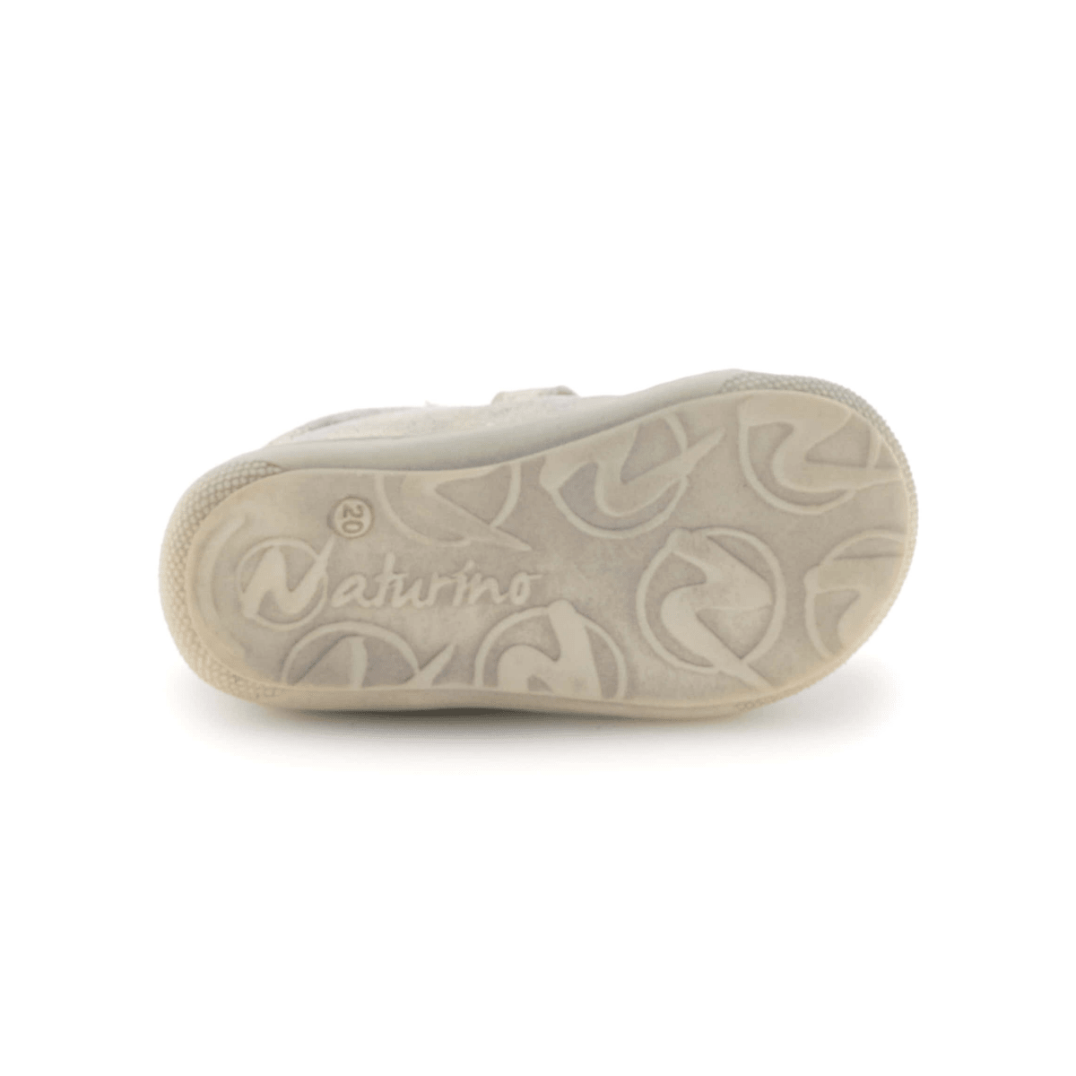 Naturino Toddlers (Sizes 19-23) Kolde VL Platinum Leather/Gold Glitter Star